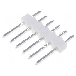 Conector KK 254 tată 6 pini 2,54mm drept pentru şiruri pini | Electronic-mag.ro | Componente Electronice