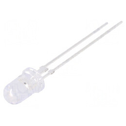 LED 5mm albastru 15° convex - 2 4÷5lm iluminație eficientă | Electronic-mag.ro | Componente Electronice