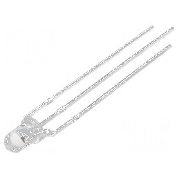 LED 3mm albastru/galben 30° cu parte frontală convexă - Nr. term: 3 | Electronic-mag.ro | Componente Electronice