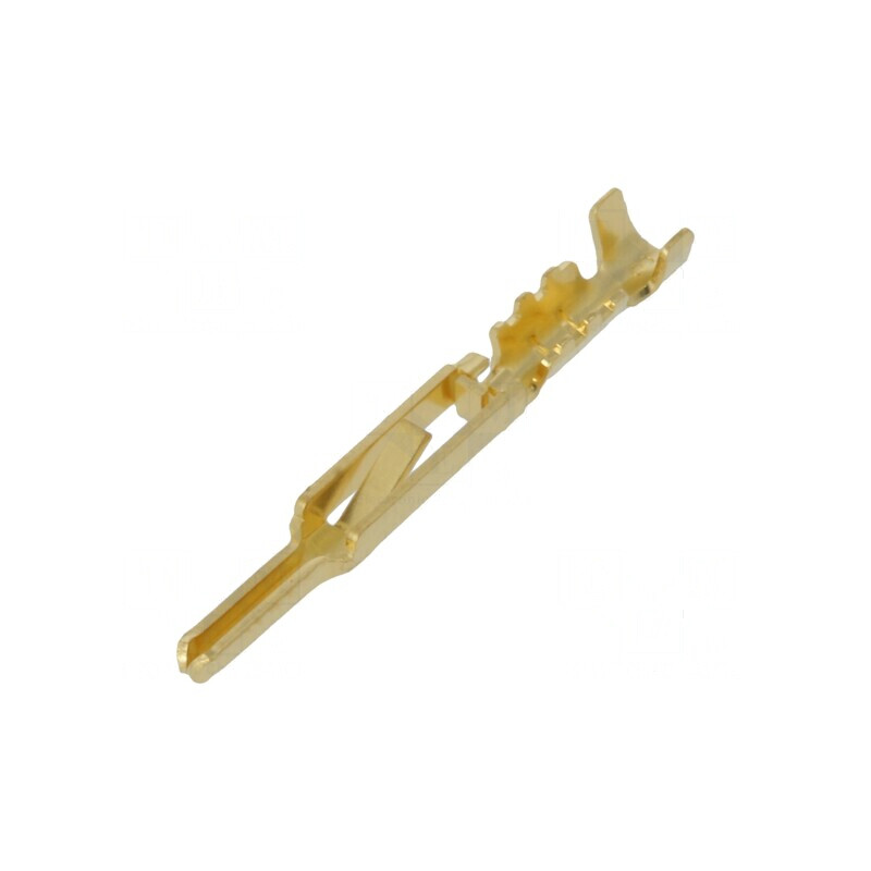 Pin tată aurit 28AWG-24AWG pentru conexiuni electrice crimpat | Electronic-mag.ro | Componente Electronice