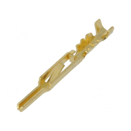 Pin tată aurit 28AWG-24AWG pentru conexiuni electrice crimpat | Electronic-mag.ro | Componente Electronice