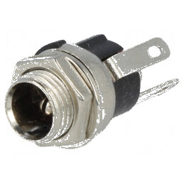 Conector alimentare DC 5,5/2,1mm soclu tată pentru dispozitive electrice 9mm | Electronic-mag.ro | Componente Electronice