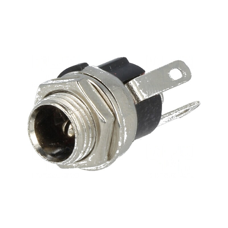 Conector alimentare DC 5,5/2,1mm soclu tată pentru dispozitive electrice 9mm | Electronic-mag.ro | Componente Electronice
