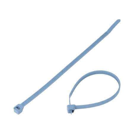 Colier de strângere metalic, dimensiuni L: 186mm, W: 4,8mm, rezistență 222N | Electronic-mag.ro | Componente Electronice