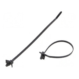 Colier de strângere cu lame de fixare 198mm x 4,8mm 222N | Electronic-mag.ro | Componente Electronice