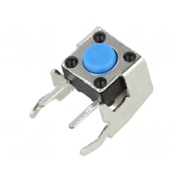 Microîntrerupător TACT SPST-NO 0,05A/12VDC THT - Pozitie 2 | Electronic-mag.ro | Componente Electronice