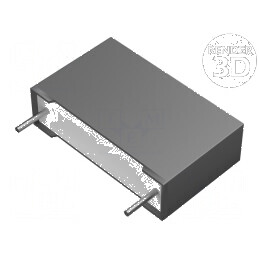 Condensator polipropilenă X2 R52 0,15uF 18x11x5mm ±10% - componentă electronică | Electronic-mag.ro | Componente Electronice