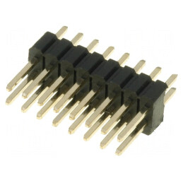 Conector şir pini tată 16 PIN 1,27mm THT drept | Electronic-mag.ro | Componente Electronice