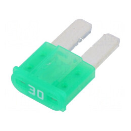 Siguranţă auto 30A 32VDC MICRO2 9,1mm - protecţie electrică | Electronic-mag.ro | Componente Electronice