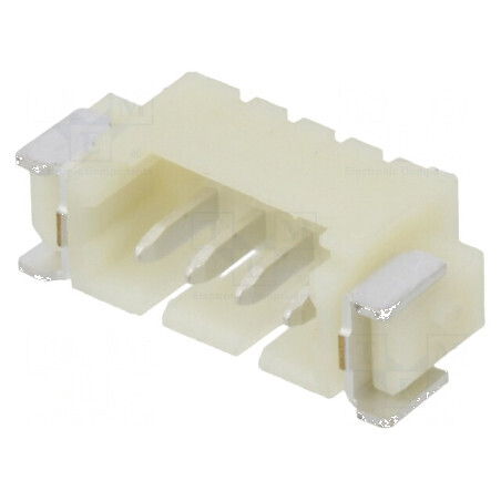 Conector cablu-placă soclu tată 1,25mm PIN 4 SMT 250V 1A | Electronic-mag.ro | Componente Electronice