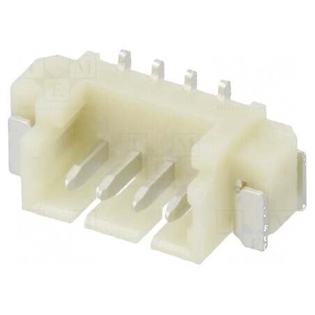 Conector cablu-placă soclu tată 1,25mm PIN 4 SMT 125V 1A pentru montaj electronic | Electronic-mag.ro | Componente Electronice