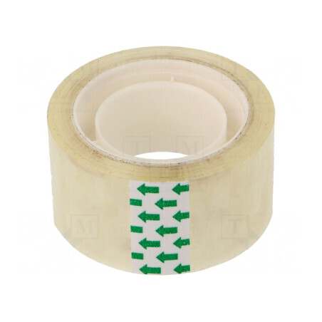 Bandă autoadezivă transparentă 24mm x 20m cu adeziv acrilic | Electronic-mag.ro | Componente Electronice