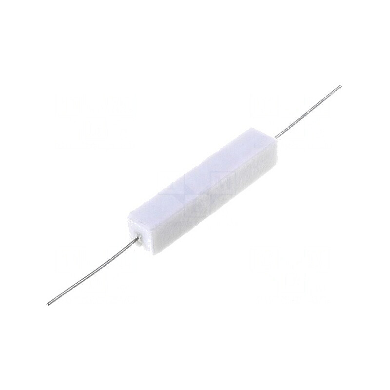 Rezistor bobinat cu ciment THT 6,8kΩ 10W ±5% 10x9x49mm pentru circuite electrice | Electronic-mag.ro | Componente Electronice Rezistor bobinat cu ciment THT 6,8kΩ 10W ±5% 10x9x49mm pentru circuite electrice | Electronic-mag.ro | Componente Electronice