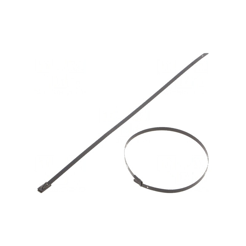Colier de strângere din oțel inoxidabil AISI 304, dimensiuni L: 260mm, W: 4,6mm | Electronic-mag.ro | Componente Electronice Colier de strângere din oțel inoxidabil AISI 304, dimensiuni L: 260mm, W: 4,6mm | Electronic-mag.ro | Componente Electronice