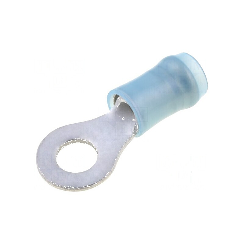 Vârf inelar M4 Ø 4,34mm pentru cablu izolat 1,25÷2mm² crimpat | Electronic-mag.ro | Componente Electronice Vârf inelar M4 Ø 4,34mm pentru cablu izolat 1,25÷2mm² crimpat | Electronic-mag.ro | Componente Electronice