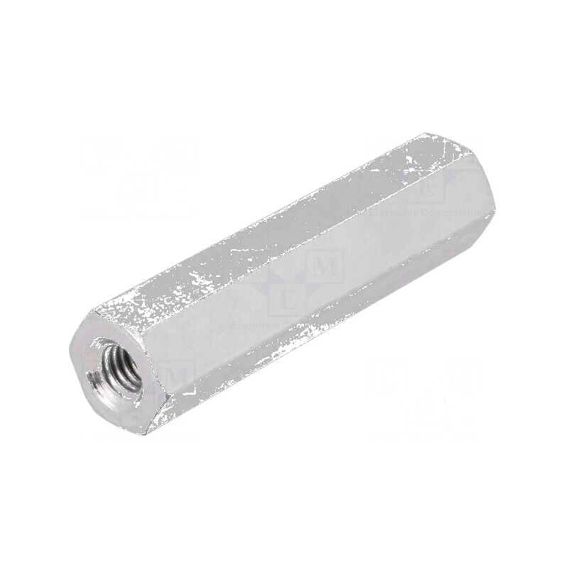 Piuliță distanțieră filetată M6 hexagonală 15mm | Electronic-mag.ro | Componente Electronice