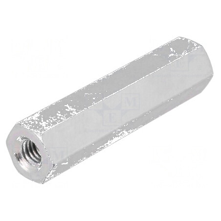 Piuliță distanțieră filetată M6 hexagonală 15mm | Electronic-mag.ro | Componente Electronice
