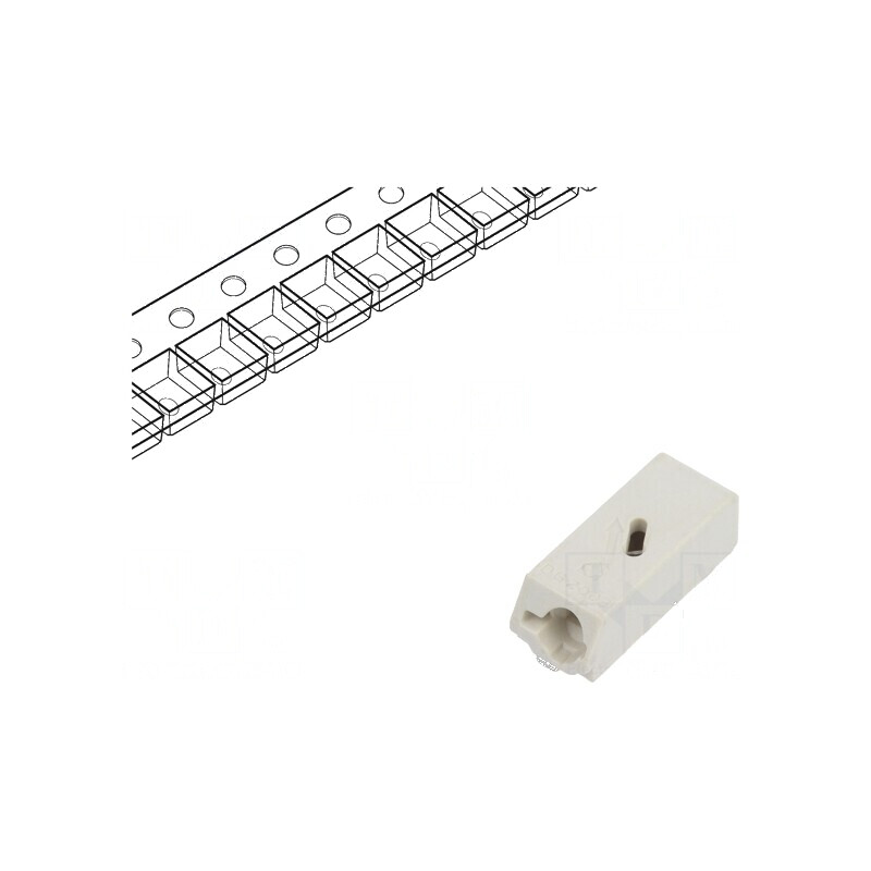 Conector DG2003 pentru mufe, 6mm, 10A, 200V, SMT, 0,5÷1,5mm² | Electronic-mag.ro | Componente Electronice Conector DG2003 pentru mufe, 6mm, 10A, 200V, SMT, 0,5÷1,5mm² | Electronic-mag.ro | Componente Electronice
