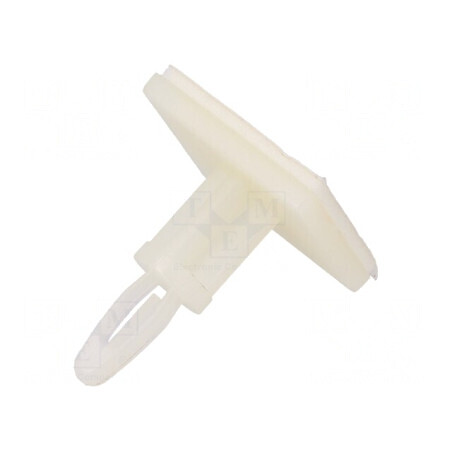 Distanţier PCB poliamidă autoadeziv 12,7mm clichet | Electronic-mag.ro | Componente Electronice