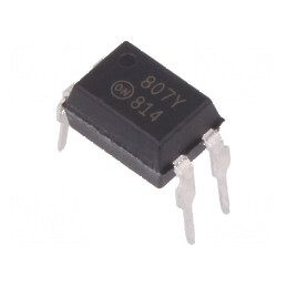 Optocuplor THT 5kV cu tranzistori, 20-300% CTR @ If: 1mA, Canal 1 OUT | Electronic-mag.ro | Componente Electronice