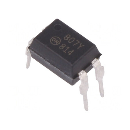 Optocuplor THT 5kV cu tranzistori, 20-300% CTR @ If: 1mA, Canal 1 OUT | Electronic-mag.ro | Componente Electronice
