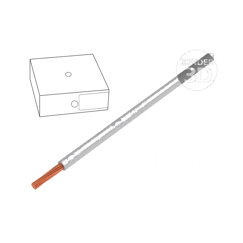 Cablu electric H05V-K litat cu 1mm², PVC gri, 300V/500V, Clasa 5, CPR Eca | Electronic-mag.ro | Componente Electronice