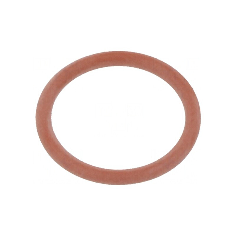 Garnitură O-ring VMQ 1,5mm grosime, 12mm Ø interior, M16, roșie, rezistență temperatură -60 până la 250°C | Electronic-mag.ro | Componente Electronice
