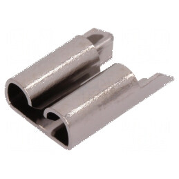 Terminal plat 7,9mm 0,5mm mamă THT cupru cositorit drept pentru conexiuni electrice | Electronic-mag.ro | Componente Electronice