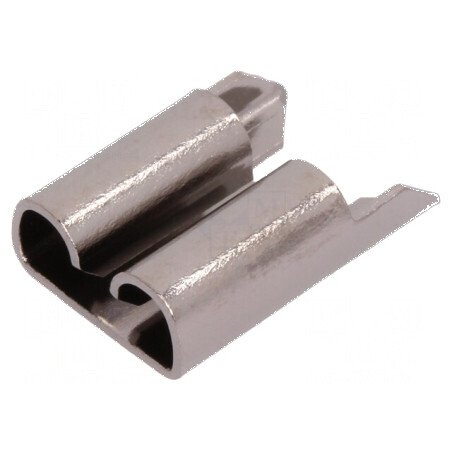 Terminal plat 7,9mm 0,5mm mamă THT cupru cositorit drept pentru conexiuni electrice | Electronic-mag.ro | Componente Electronice