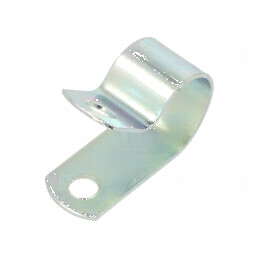 Clipsuri tip P pentru cabluri Ø12,7mm din oţel - set de fixare | Electronic-mag.ro | Componente Electronice