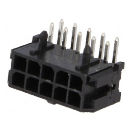 Conector cablu-placă soclu tată 3mm PIN 10 THT 5A 10mΩ - 10 metri | Electronic-mag.ro | Componente Electronice