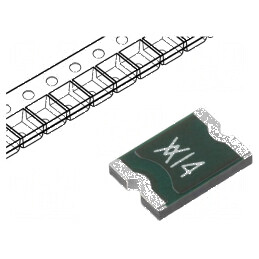 Siguranță Polimerică PTC 140mA 1812 Polyswitch - Protecție Circuit Electric | Electronic-mag.ro | Componente Electronice