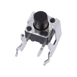 Microîntrerupător TACT SPST 0,05A/12VDC THT 1N 5,85mm pentru aplicații electrice | Electronic-mag.ro | Componente Electronice