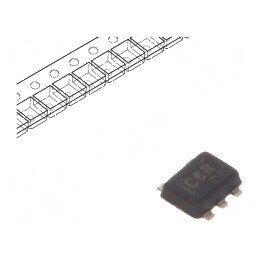 Comutator analogic bilateral CMOS SMD SOT5X3 cu 1 intrare și 3 ieșiri | Electronic-mag.ro | Componente Electronice