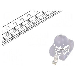 LED Verde 200mcd 2,5x2x2,8mm 25° 2,2÷2,6V 20mA λd: 574nm - Lumină LED pentru Proiecte Electronice | Electronic-mag.ro | Componente Electronice