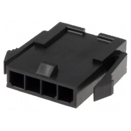 Conector cablu-cablu Micro-Fit 3.0 mufă tată 4 pini 5A 3mm | Electronic-mag.ro | Componente Electronice