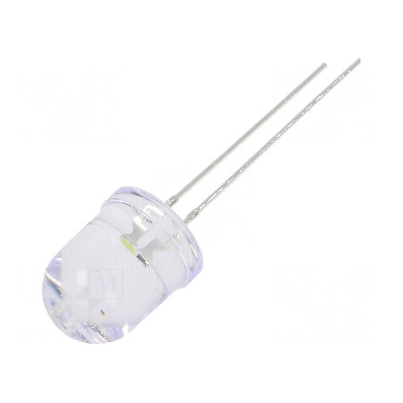 LED Alb 10mm 30° Convex 2-5VDC | Electronic-mag.ro | Componente Electronice