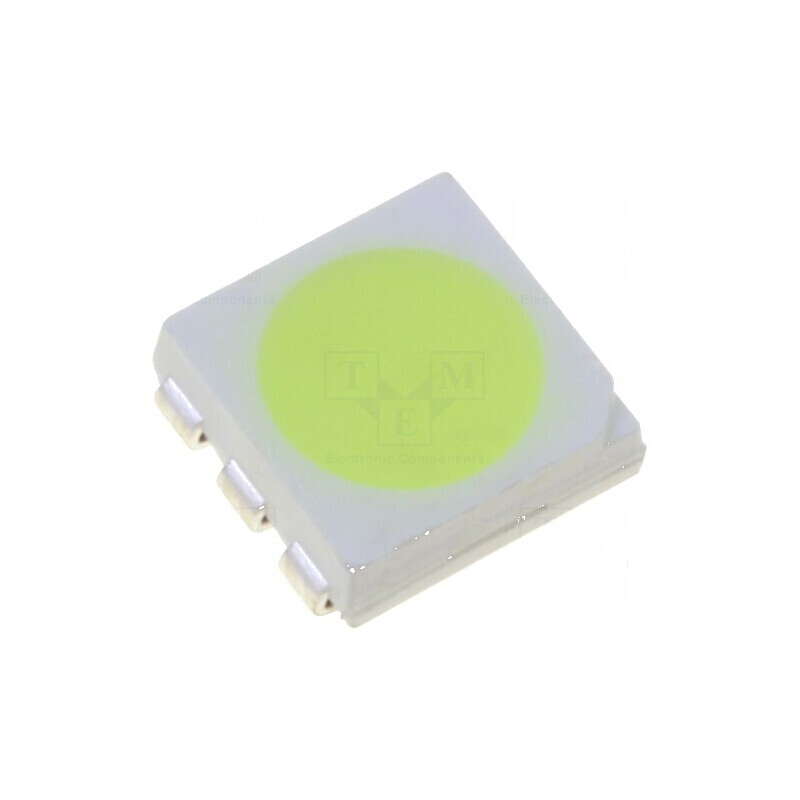 LED SMD 5050 albastru (ice blue) 18-21lm 5x5x1,5mm PLCC6 | Electronic-mag.ro | Componente Electronice