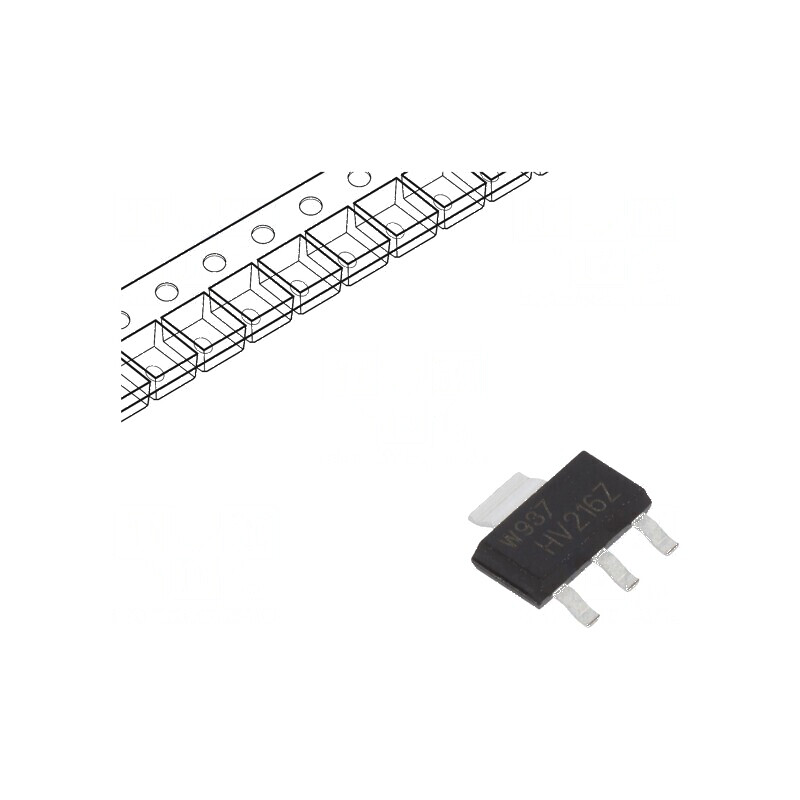 Tranzistor NPN bipolar 600V 0,1A 650mW SC73 SOT223 pentru circuite electronice | Electronic-mag.ro | Componente Electronice Tranzistor NPN bipolar 600V 0,1A 650mW SC73 SOT223 pentru circuite electronice | Electronic-mag.ro | Componente Electronice
