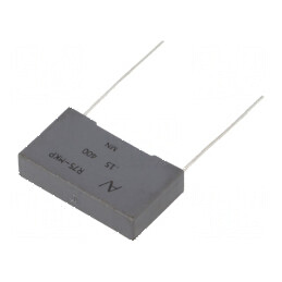 Condensator polipropilenă R75 0,15uF 26,5x15x6mm THT ±5% | Electronic-mag.ro | Componente Electronice