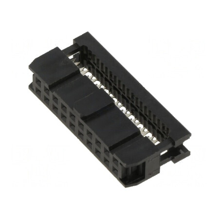 Conector IDC mufă mamă 20 pini fără presare cablu | Electronic-mag.ro | Componente Electronice