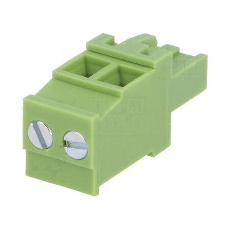 Regletă de conexiuni deconectabilă 5mm cu 2 piste în unghi de 90° | Electronic-mag.ro | Componente Electronice