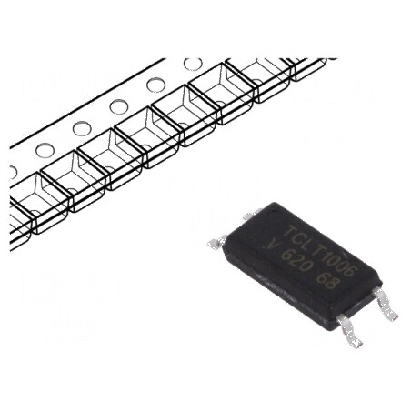 Optocuplor SMD 5kV 70V SOP4L cu 1 canal și 1 ieșire tranzistori | Electronic-mag.ro | Componente Electronice