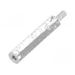 Piuliţă-distanţieră filetată M2,5 hexagonală 25mm | Electronic-mag.ro | Componente Electronice