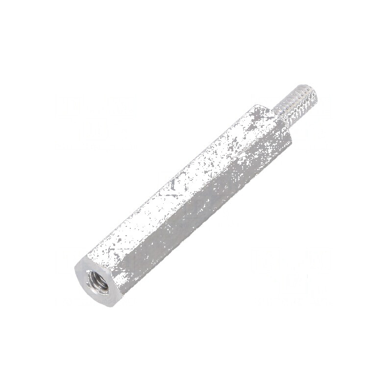 Piuliţă-distanţieră filetată M2,5 hexagonală 25mm | Electronic-mag.ro | Componente Electronice