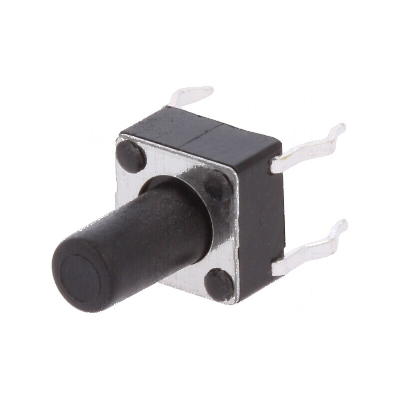 Microîntrerupător TACT SPST-NO 0,05A/12VDC THT Poz: 2 Fără | Electronic-mag.ro | Componente Electronice Microîntrerupător TACT SPST-NO 0,05A/12VDC THT Poz: 2 Fără | Electronic-mag.ro | Componente Electronice