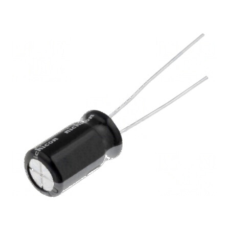 Condensator electrolitic THT 2200uF 10VDC Ø10x20mm ±20% pentru circuite electronice | Electronic-mag.ro | Componente Electronice