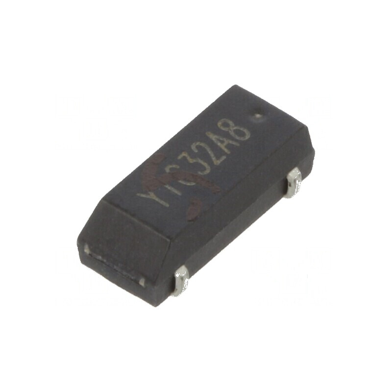 Rezonator cu cuarţ 32,768kHz 12,5pF SMD dimensiuni 8x3,8x2,5mm | Electronic-mag.ro | Componente Electronice