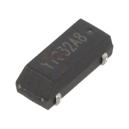 Rezonator cu cuarţ 32,768kHz 12,5pF SMD dimensiuni 8x3,8x2,5mm | Electronic-mag.ro | Componente Electronice