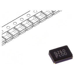 Rezonator de cuarț SMD 26MHz ±10ppm 8pF 3,2x2,5x0,8mm | Electronic-mag.ro | Componente Electronice